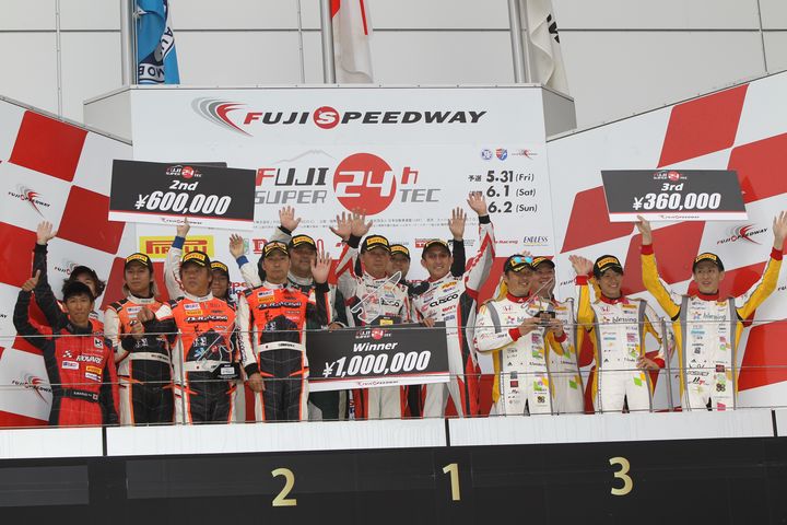 ST-5クラスの表彰式