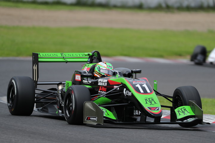 第13戦予選2位、第14戦予選3位のサッシャ・フェネストラズ（B-Max Racing with motopark F3）