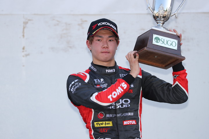 決勝3位の小高一斗（カローラ中京Kuo TEAM TOM'S）