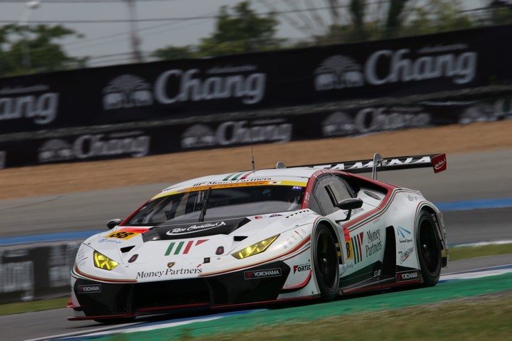 公式練習: 元嶋佑弥（マネパ ランボルギーニ GT3）