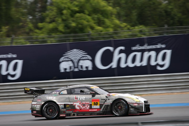 公式練習: 星野一樹／石川京侍組（GAINER TANAX triple a GT-R）