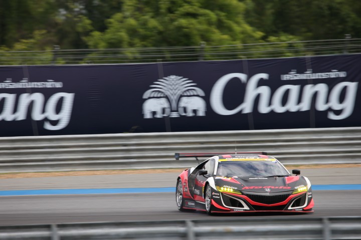 公式練習: 大津弘樹（Modulo KENWOOD NSX GT3）