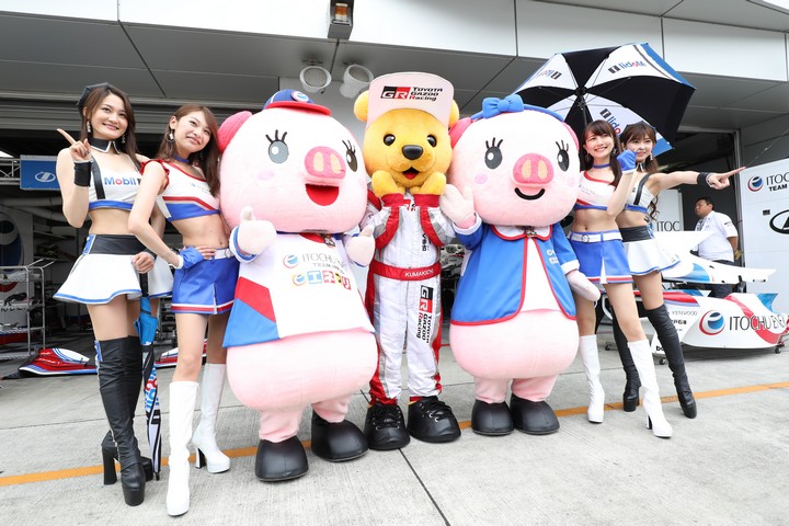 ピットウォーク: レースクイーン