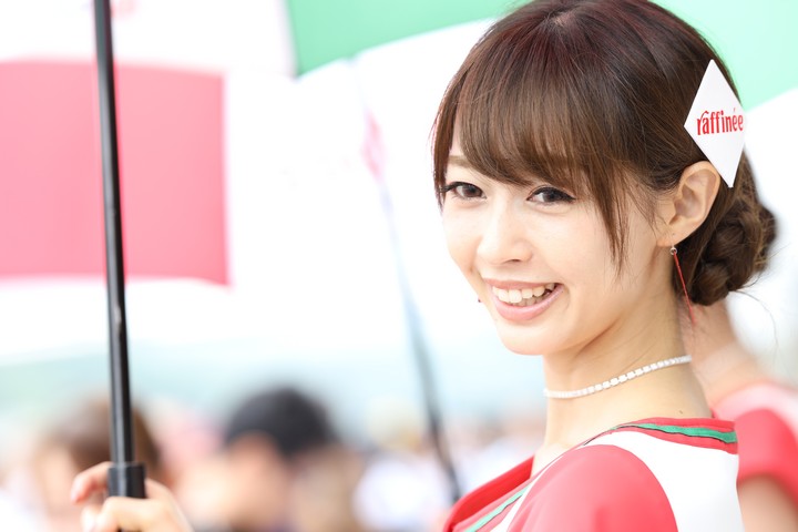 ピットウォーク: レースクイーン