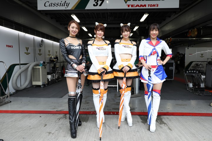 ピットウォーク: レースクイーン