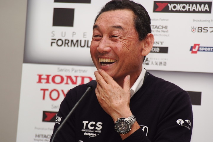 決勝記者会見: 優勝チーム監督・中嶋悟氏（TCS NAKAJIMA RACING）