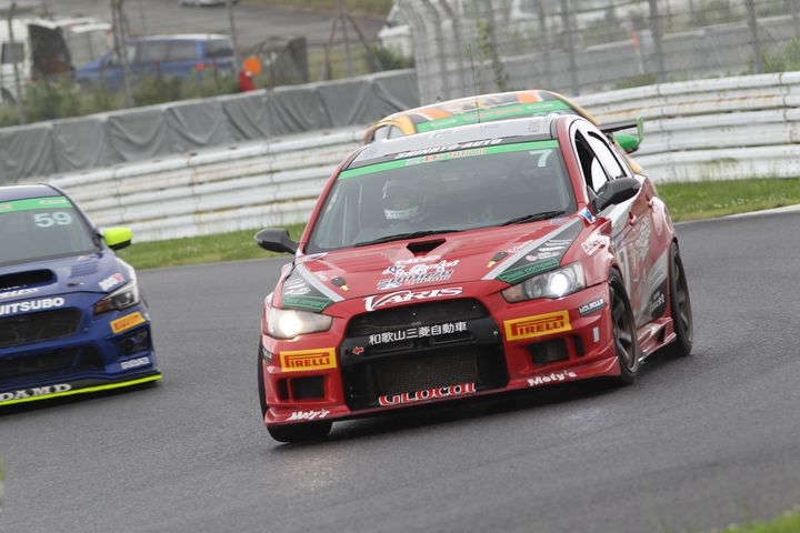 ST-2クラス優勝は成澤正人／朝日ターボ／岡崎善衛／八巻渉組（新菱オート☆NeoGlobe☆DXLエボⅩ）