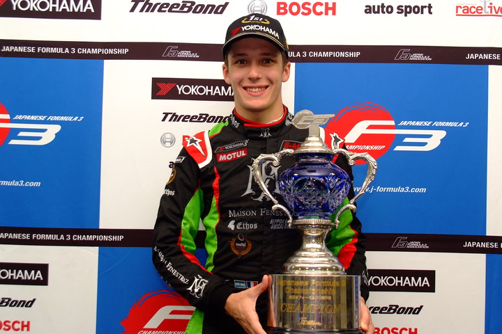 2019年全日本F3チャンピオンのサッシャ・フェネストラズ（B-Max Racing with motopark）