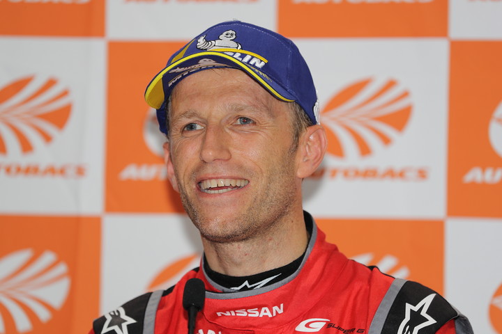 決勝記者会見: GT500クラスポールポジションのロニー・クインタレッリ（NISMO）