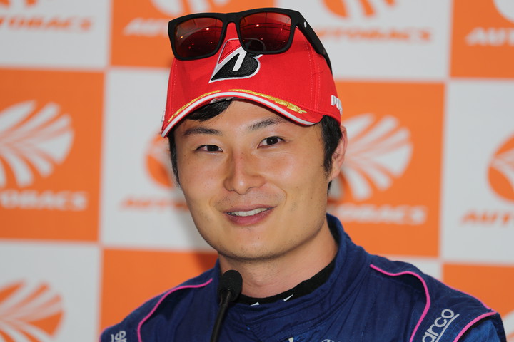 GT500クラスで優勝した山下健太（LEXUS TEAM LEMANS WAKO'S）