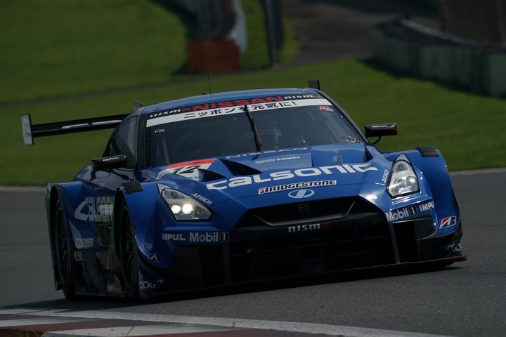 練習走行: 佐々木大樹（カルソニックIMPUL GT-R）