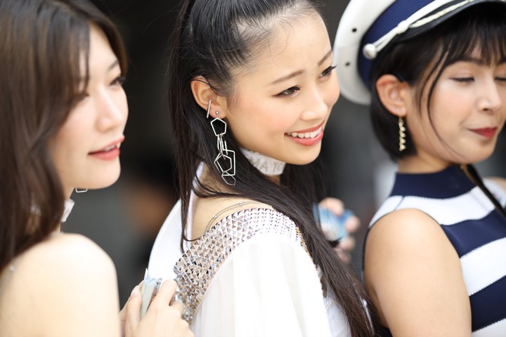 ピットウォーク: レースクイーン