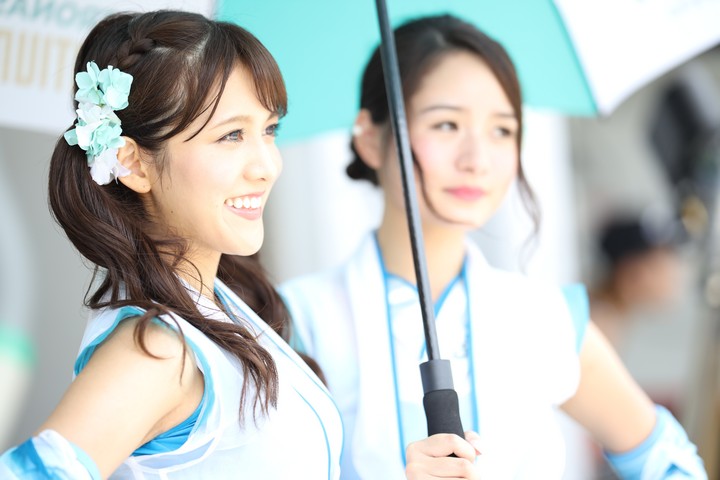 ピットウォーク: レースクイーン