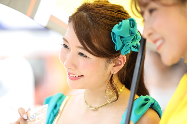 ピットウォーク: レースクイーン