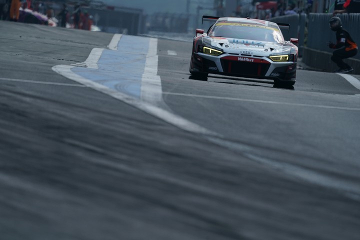 公式予選: リチャード・ライアン（Hitotsuyama Audi R8 LMS）