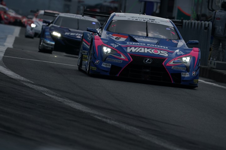 公式予選: 山下健太（WAKO'S 4CR LC500）