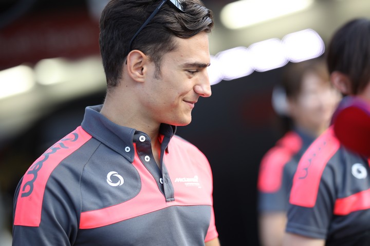 GTキッズウォーク: アレックス・パロウ（McLaren Customer Racing Japan）