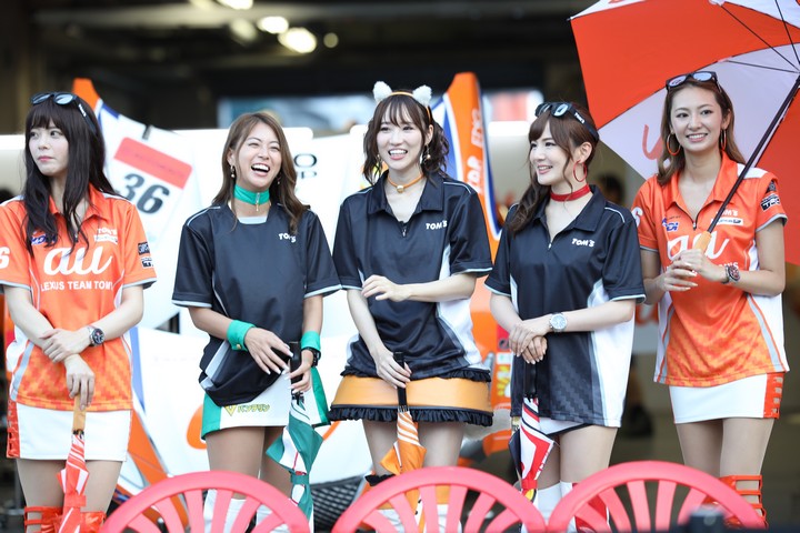 GTキッズウォーク: レースクイーン