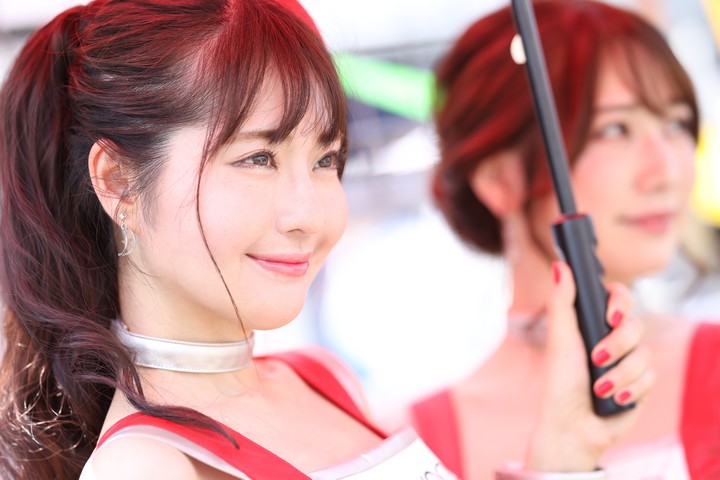 ピットウォーク: レースクイーン