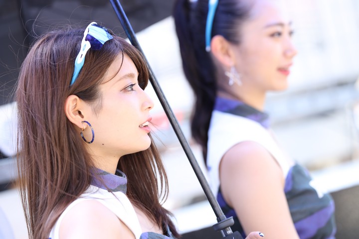 ピットウォーク: レースクイーン