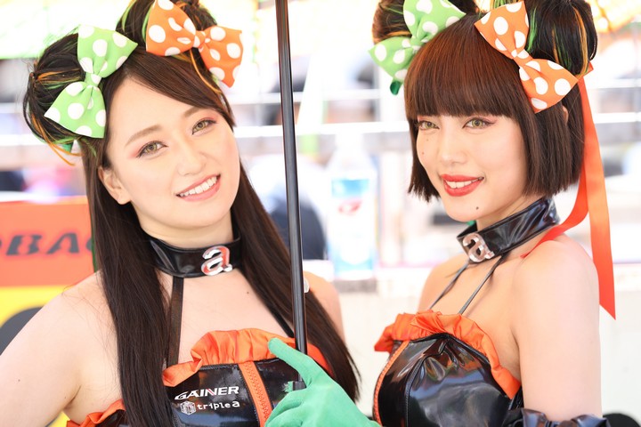 ピットウォーク: レースクイーン