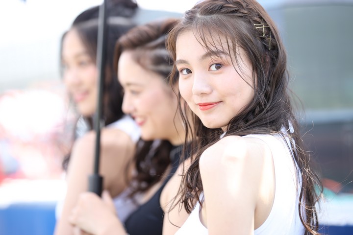 ピットウォーク: レースクイーン