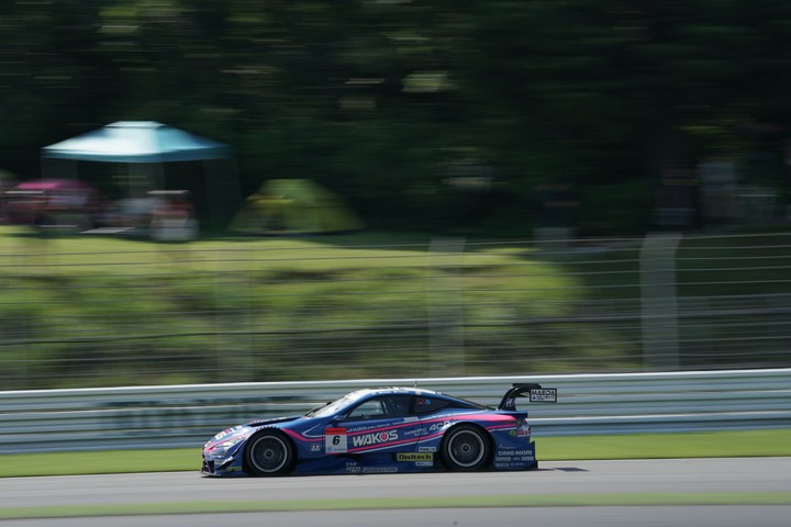 決勝レース: 大嶋和也／山下健太組（WAKO'S 4CR LC500）