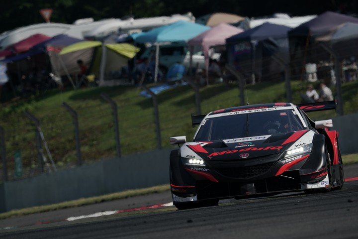 決勝レース: 道上龍（Modulo KENWOOD NSX GT3）