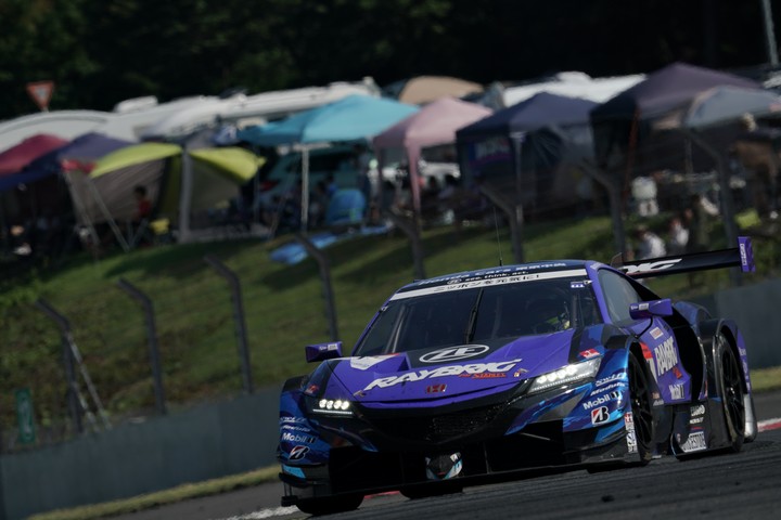 決勝レース: ジェンソン・バトン（RAYBRIG NSX-GT）