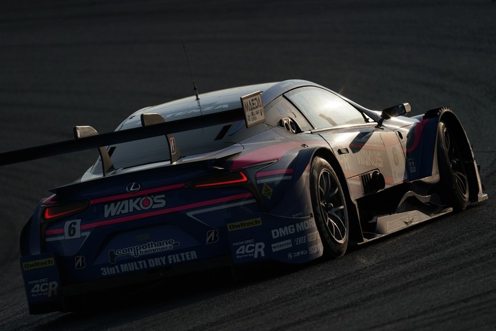 決勝レース: 大嶋和也／山下健太組（WAKO'S 4CR LC500）