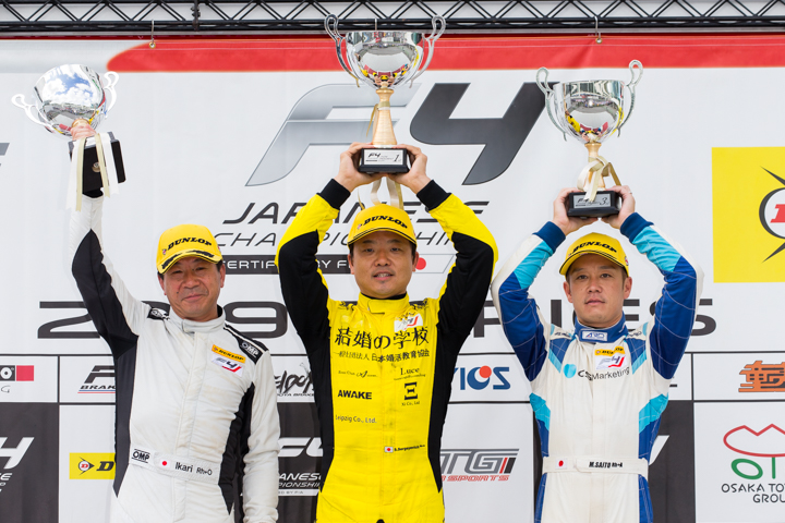 インディペンデントカップの表彰式