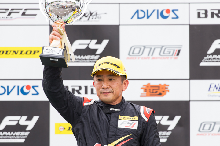 インディペンデントカップ優勝のDRAGON（B-MAX ENGINEERING）