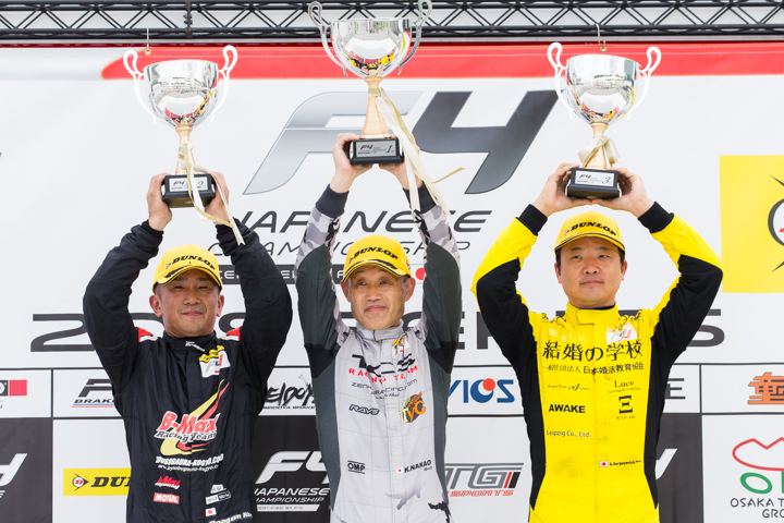 インディペンデントカップの表彰式