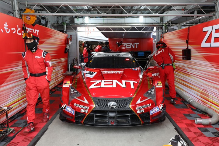 公式練習: ZENT CERUMO LC500（LEXUS TEAM ZENT CERUMO）