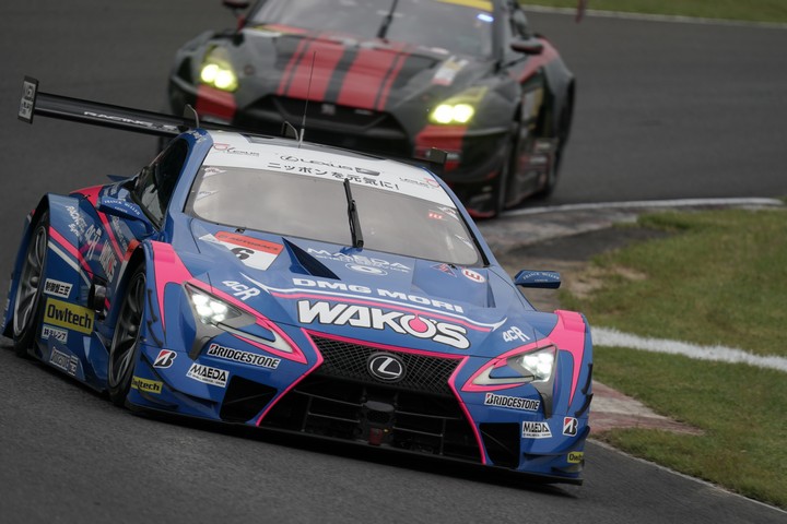 公式練習: 大嶋和也（WAKO'S 4CR LC500）