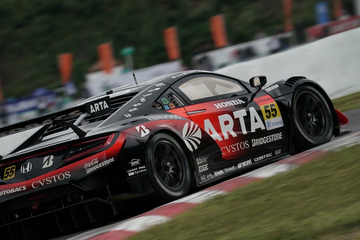 公式練習: 高木真一／福住仁嶺組（ARTA NSX GT3）