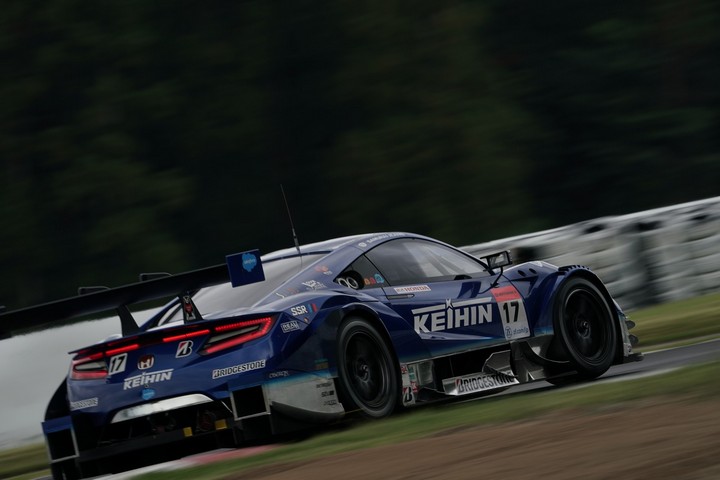 公式練習: 塚越広大／ベルトラン・バゲット組（KEIHIN NSX-GT）
