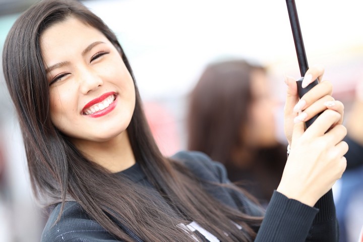 ピットウォーク: レースクイーン