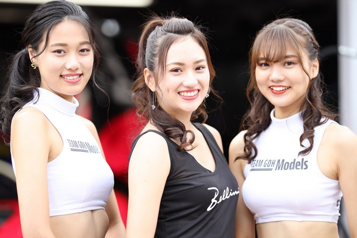 ピットウォーク: レースクイーン