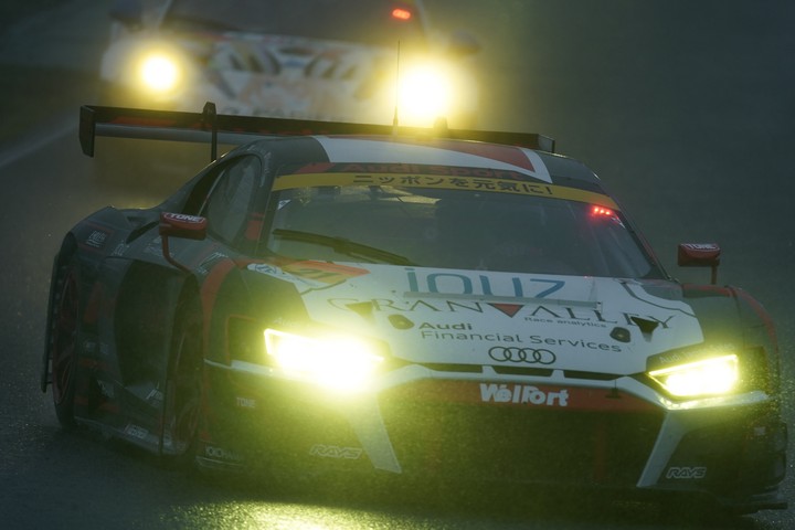 決勝レース: リチャード・ライアン（Hitotsuyama Audi R8 LMS）