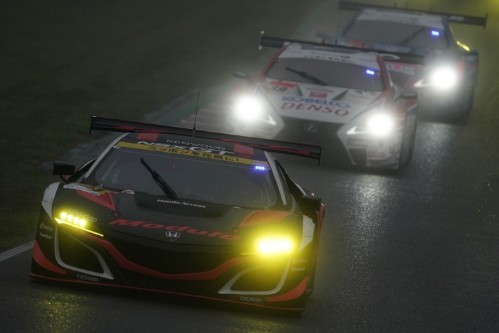 決勝レース: 大津弘樹（Modulo KENWOOD NSX GT3）
