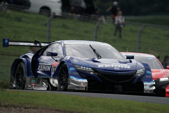 公式練習: ベルトラン・バゲット（KEIHIN NSX-GT）