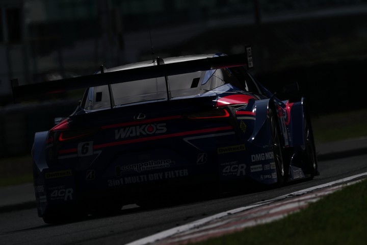 公式練習: 大嶋和也／山下健太組（WAKO'S 4CR LC500）