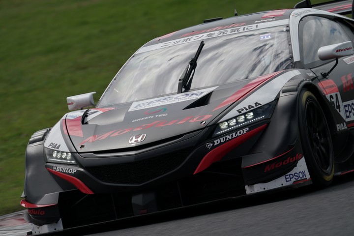 公式練習: 大津弘樹（Modulo KENWOOD NSX GT3）