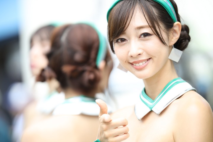 ピットウォーク: レースクイーン