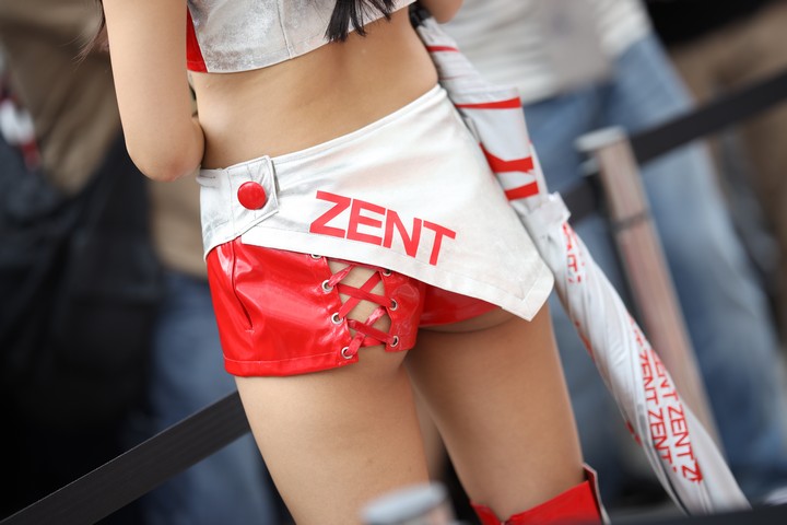 ピットウォーク: レースクイーン