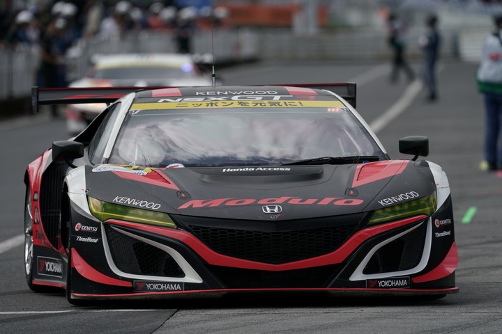 公式予選: 道上龍（Modulo KENWOOD NSX GT3）