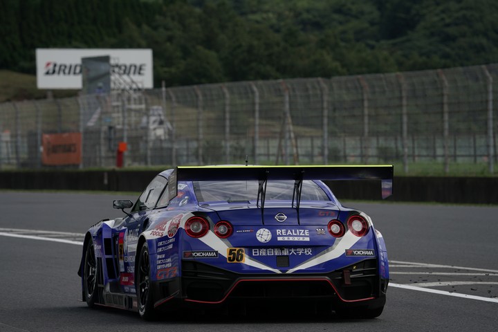 公式予選: サッシャ・フェネストラズ（リアライズ日産自動車大学校 GT-R）