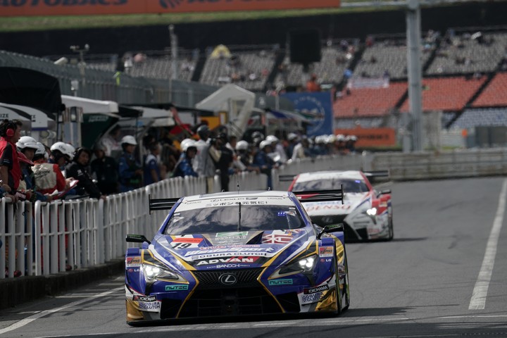 公式予選: 坪井翔（WedsSport ADVAN LC500）
