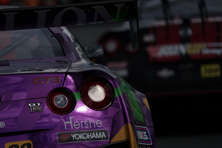 公式予選: 道見ショーン真也（エヴァRT初号機X Works GT-R）